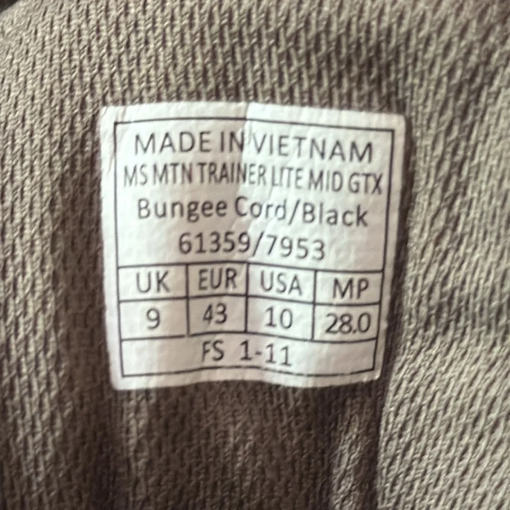 Salewa Mountain Trainer Lite Mid GTX Hiking Shoe Men's - 10 - Picture 8 of 10